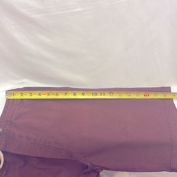 NWOT MATIX Men’s Shorts Pull On Streetwear Board Wear Burgundy Size Medium. - Picture 11 of 13